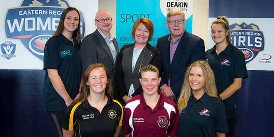 Deakin helps lift women's footy to new heights