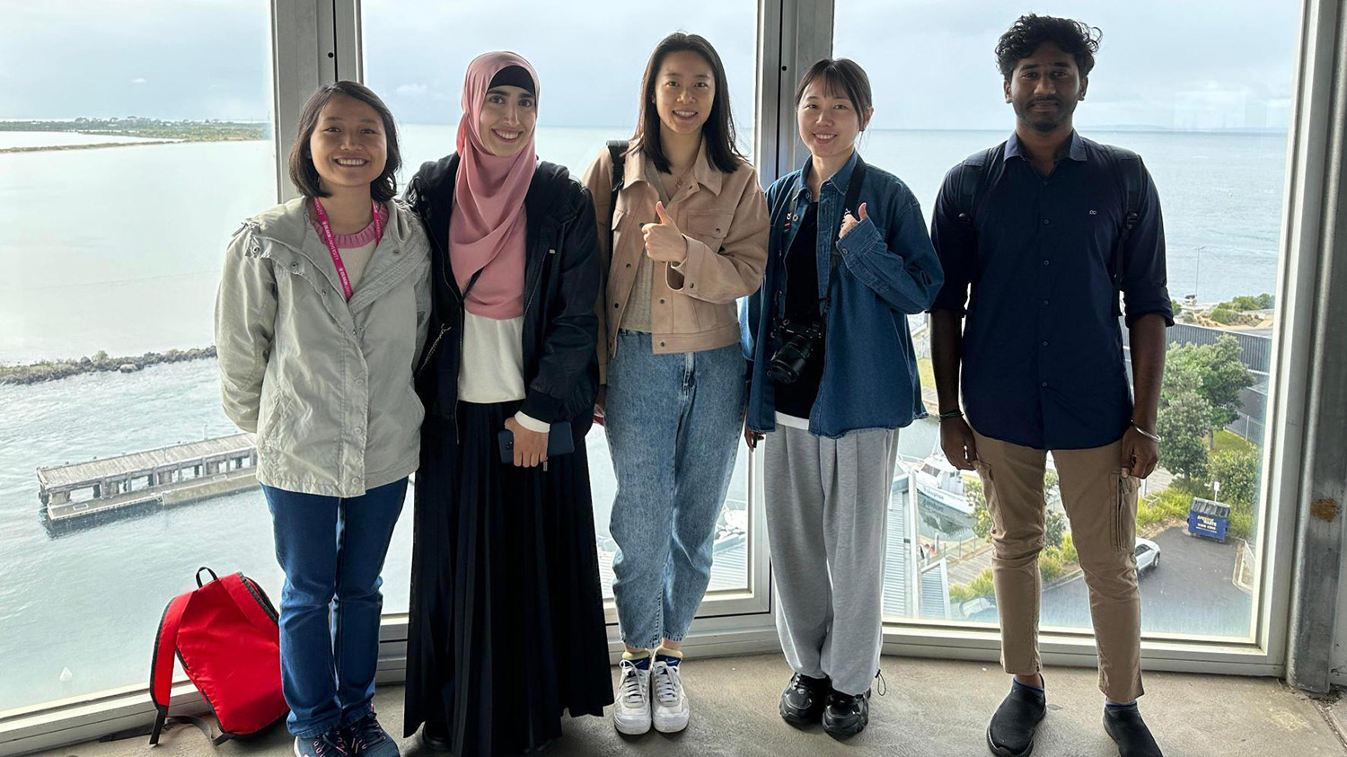 Group of students at Queenscliff, Victoria