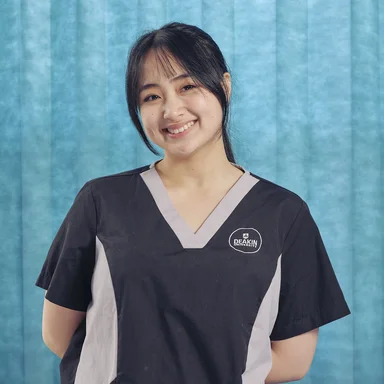 Bachelor of Nursing student Chloe.
