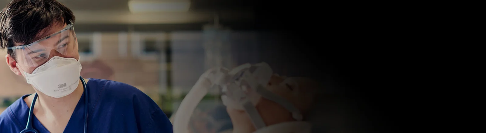 Postgraduate nursing students in simulation labs.