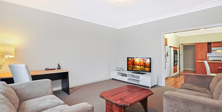 Student accommodation loungeroom