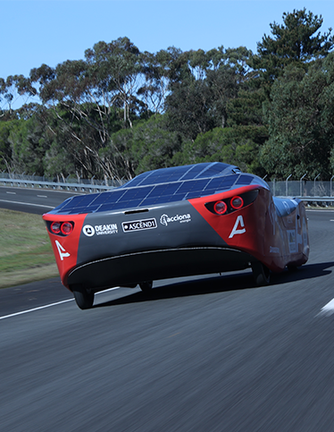 A solar powered car build at Deakin
