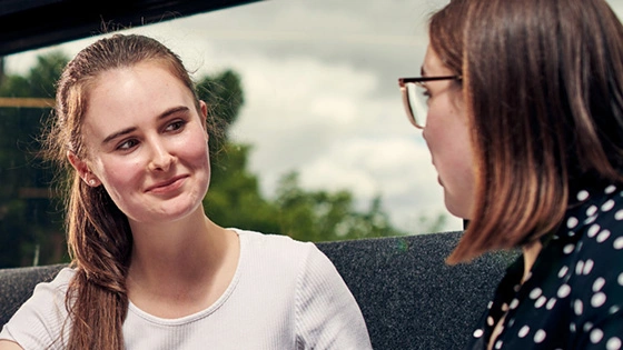 Students studying at Geelong Waterfront Campus