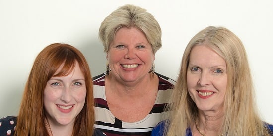 L-R: Dr Jade Sheen, A/Prof Wendy Sutherland-Smith and Prof Jane McGillivray.