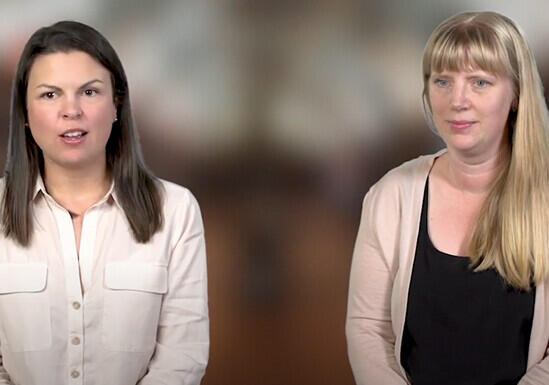 Dr Elyse Warner and Dr Hayley McKenzie