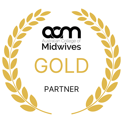 43486_420x420_Australian_College_Midwives_gold Australian College of Midwives gold partner logo.
