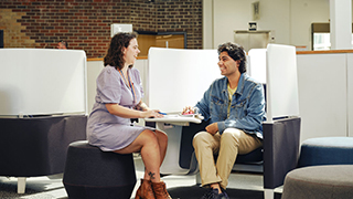 37372_320x180_services A student getting advice from a counsellor