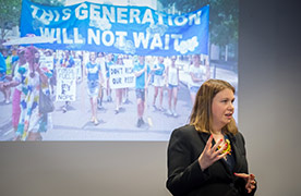 Deakin Enviro Seminar 2016 hosted Australian author and environmentalist, Anna Rose, who presented a talk on 