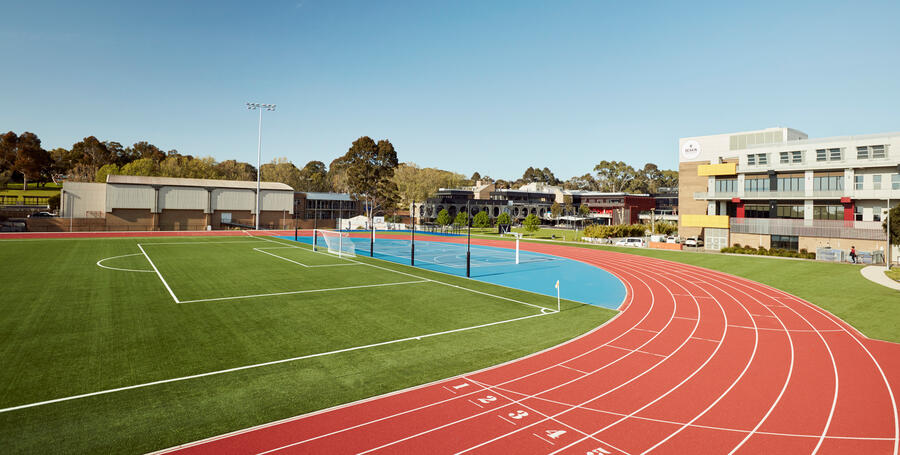 Running track on campus.