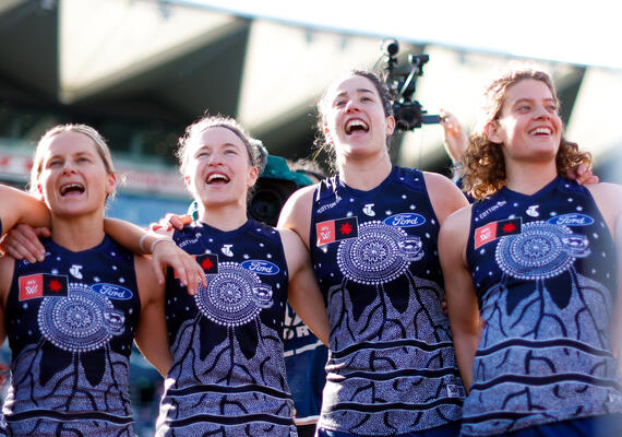 Four AFLW players