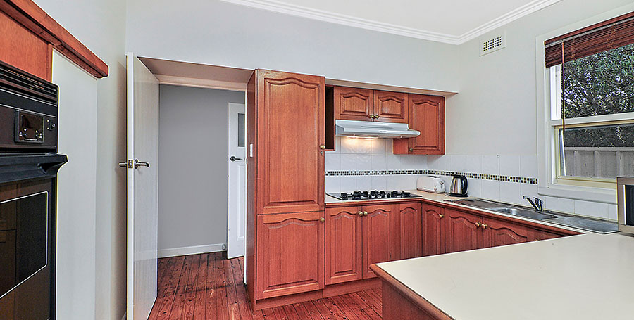 Student accommodation kitchen