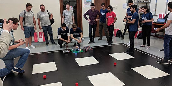 Mechatronics challenge takes Deakin engineering students to Dubai