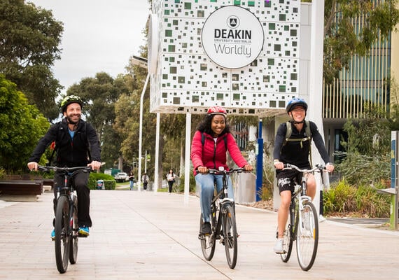 Get to Deakin, sustainably