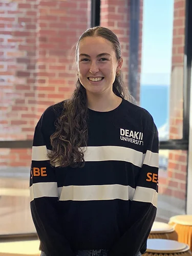 Portrait of student mentor Erika