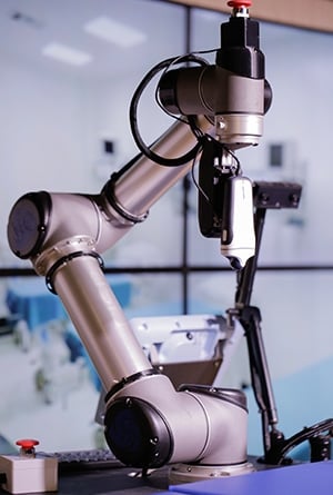 Haptically controlled medical diagnosis robot, developed for remote ultrasound proceedures