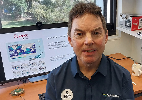 Deakin Distinguished Professor and Chair in Marine Science Graeme Hays 