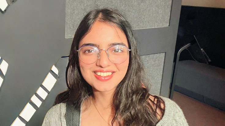 Portrait of student mentor Reet