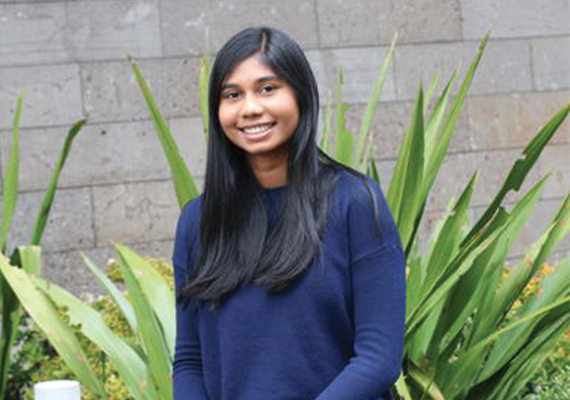 IT student Ruvidunu Karunaratne