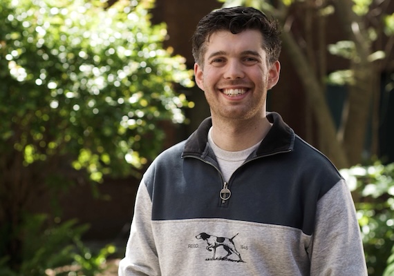 Profile image of Alumni Award recipient Jayden Battey