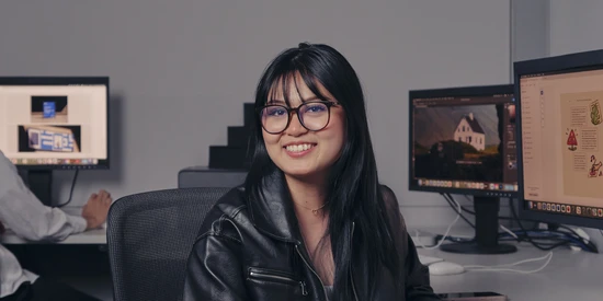 46938_550x275-sally-nguyen.webp Bachelor of Design student Sally Nguyen.