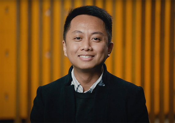 A headshot image of PhD student Septrin Calamba