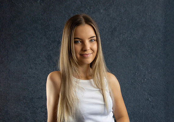 Isabelle Banovac, Bachelor of Business.