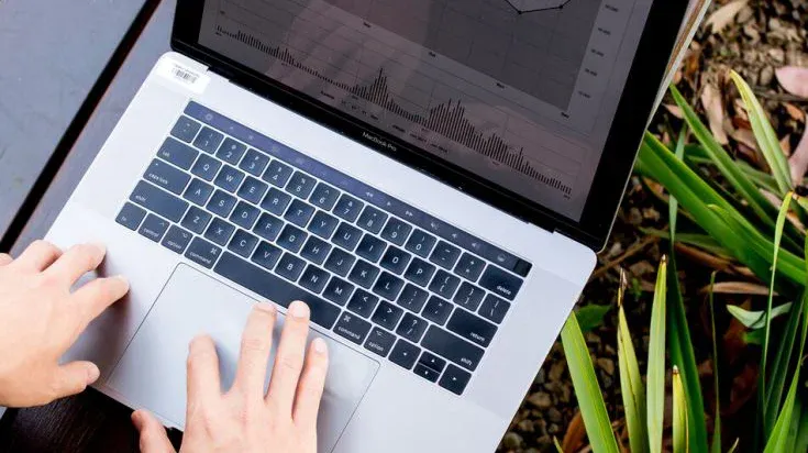 Man on laptop