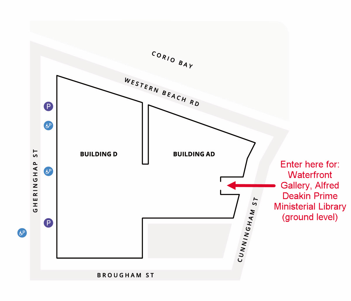 Waterfront gallery