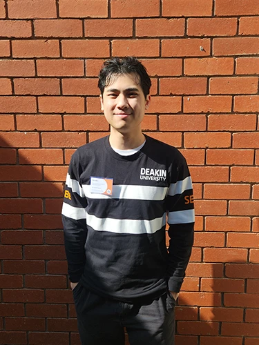 Portrait of student mentor Nicholas