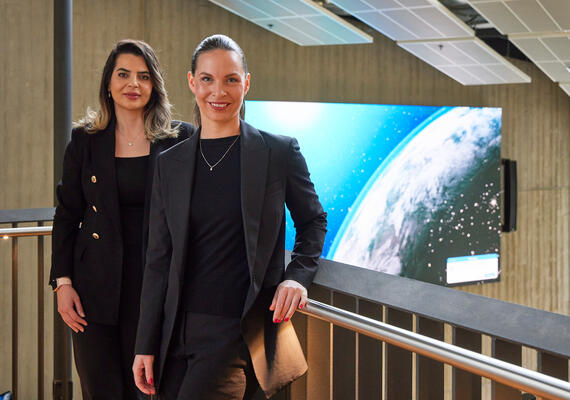 Kaja Antlej and Bahareh Nakisa