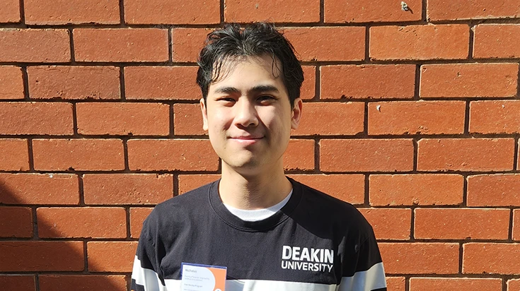 Portrait of student mentor Nicholas