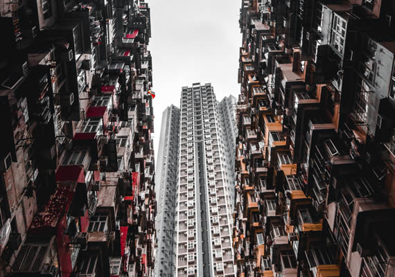 Concrete apartments