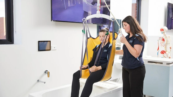 Occupational therapy students.