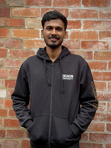Portrait of student mentor Arun