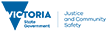 Department of Justice and Community Safety logo