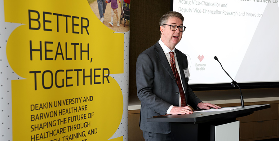 Deakin-Barwon Health Clinical Trials Alliance launch