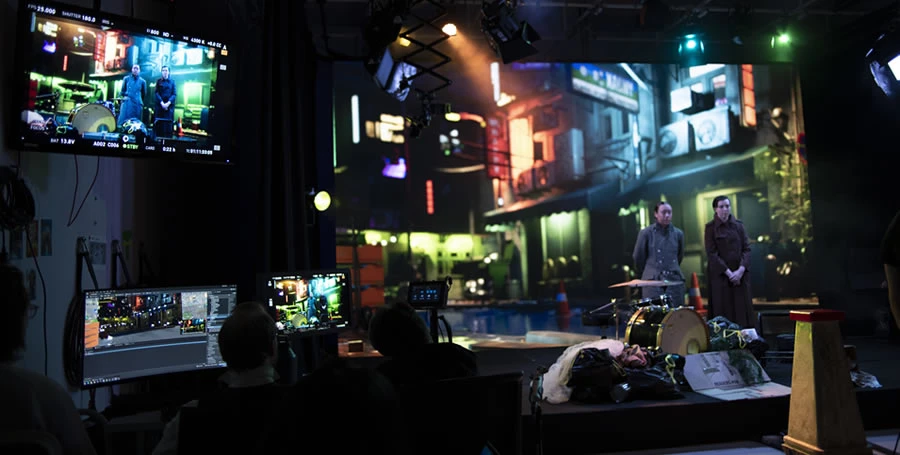 Deakin students virtual production film making