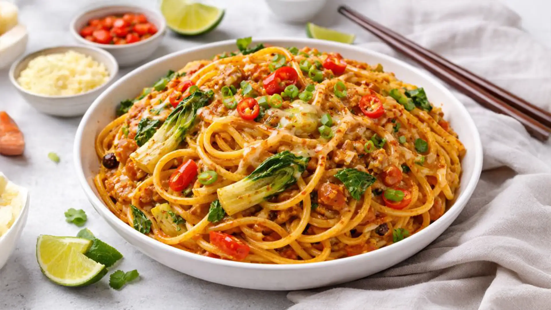 Stirfry chicken noodles and vege - $5 meals