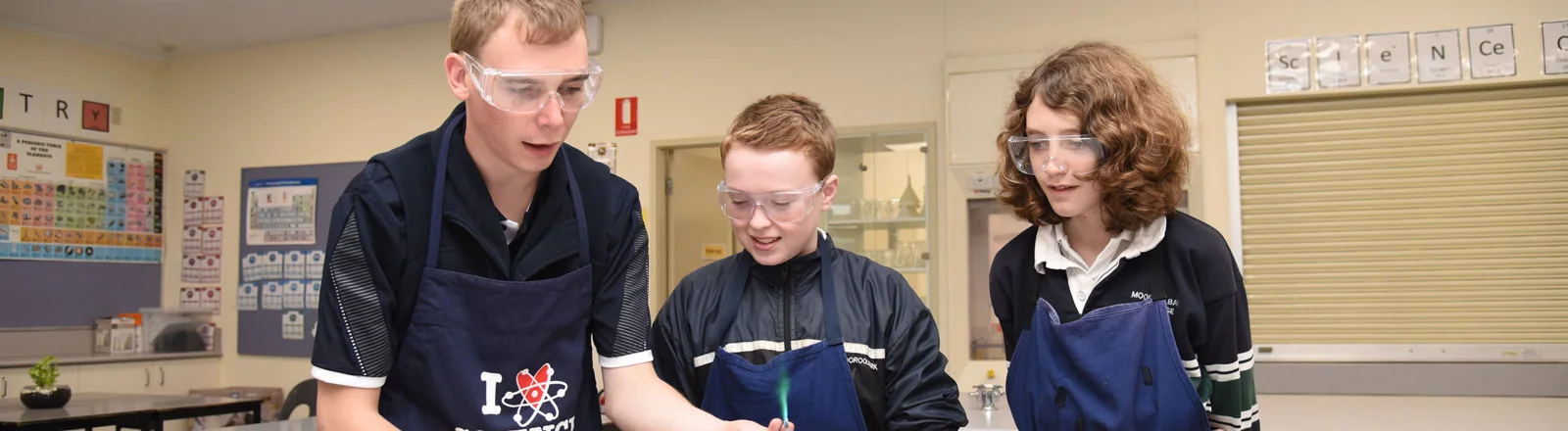 Education students conducting a hands-on experiment