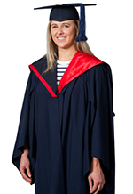 Graduate certificate regalia